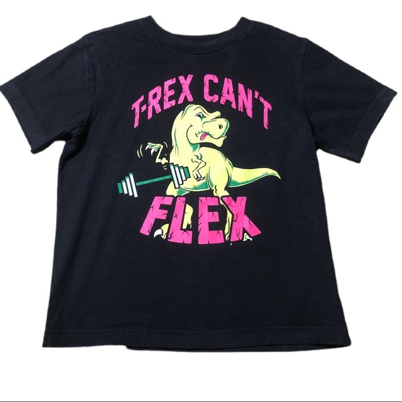 Children’s Place “ T-Rex Can’t Flex” Kid’s Tee - Picture 1 of 6
